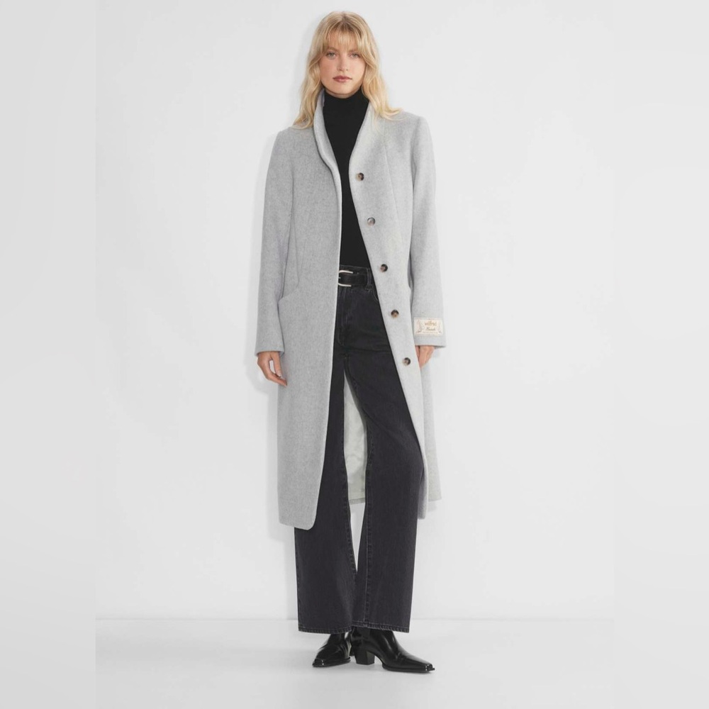 Aritzia Cocoon Long Coat - Wool Cashmere